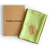 Chambray Lime Green