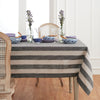 Black and Natural Cabana Stripe