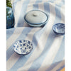 Sky Blue and White Cabana Stripe