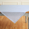 Sky Blue and White Amalfi Stripe