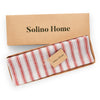 Red & White Capri Stripe
