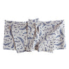 Blue and White Coastal Leaves