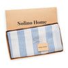 Sky Blue and White Cabana Stripe