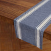Blue and White Farmhouse Stripe