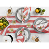 Red and White Cabana Stripe