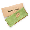 Chambray Lime Green