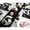 Black/Silver Shimmer Border