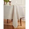 Natural and White Narrow Stripe