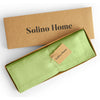 Chambray Lime Green