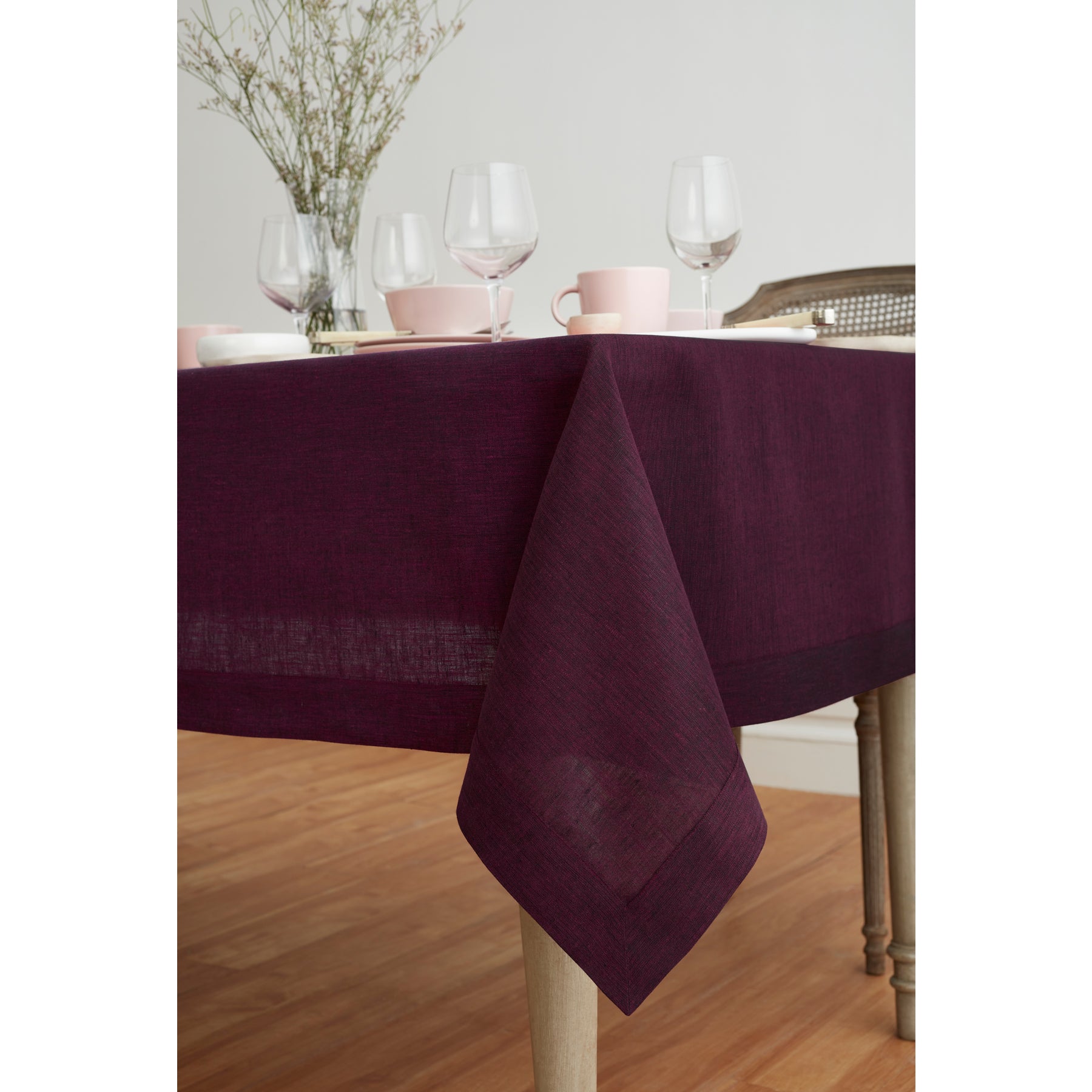 Chambray Burgundy