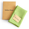 Chambray Lime Green