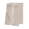 White and Natural French Stripe