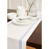 White and Provence Blue Positano