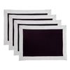 Black/Silver Shimmer Border