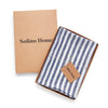 Navy and White Amalfi Stripe