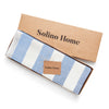 Sky Blue and White Cabana Stripe