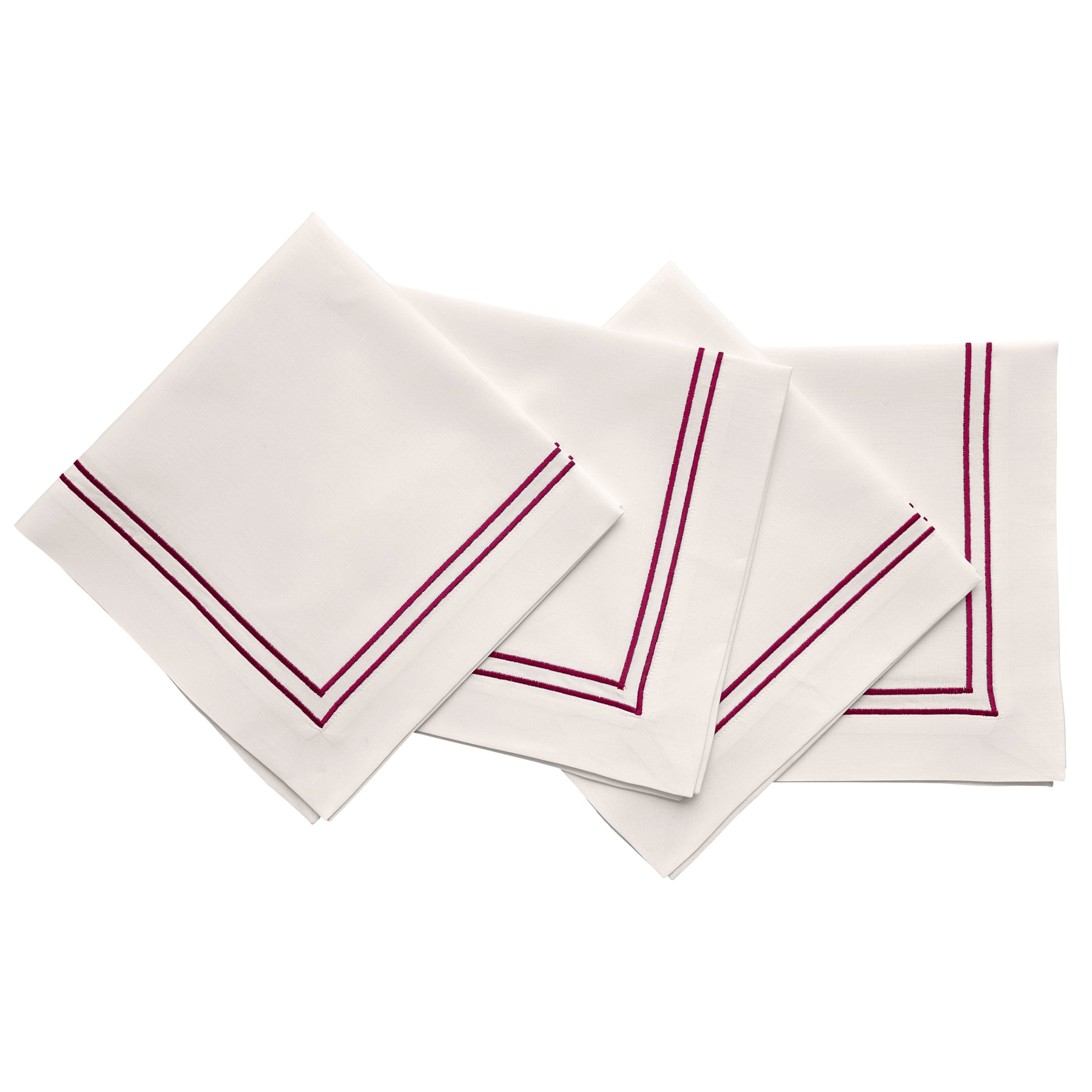 White and Dark Red Positano