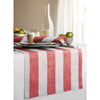 Red and White Cabana Stripe