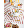 Red & White Capri Stripe