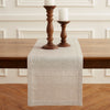 Natural and White Narrow Stripe