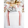 Red and White French Stripe