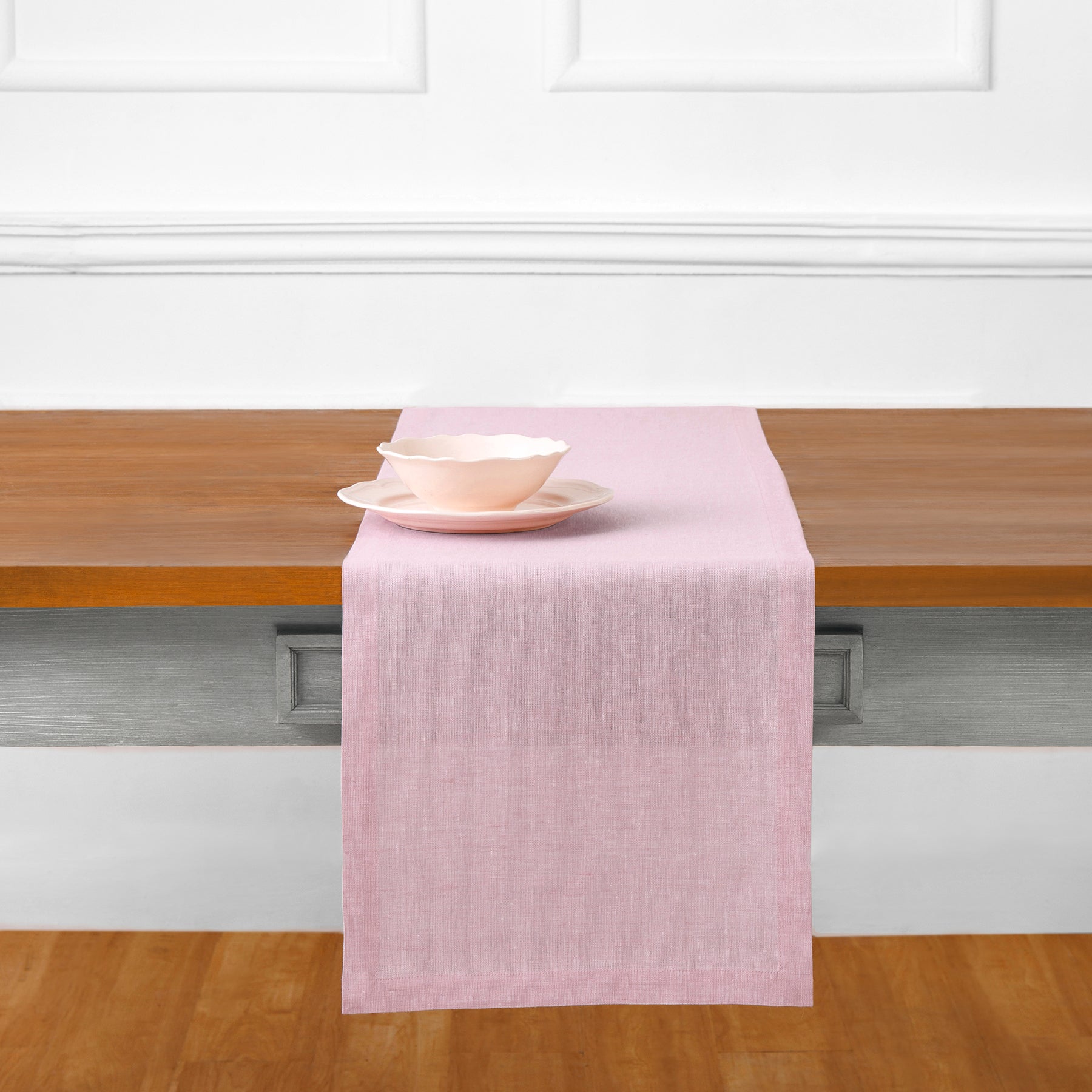 Athena Small Table Runner | 100% Pure Natural Linen – Solino Home