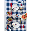 Blue and White