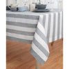 Grey and White Cabana Stripe