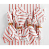 Red & White Capri Stripe