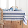 Navy and White Cabana Stripe