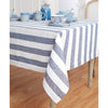 Navy and White Cabana Stripe