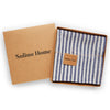 Navy and White Amalfi Stripe
