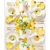 Sunshine Yellow and White Contempo