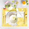 Sunshine Yellow and White Contempo