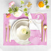 Violet and White Contempo