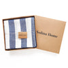 Navy and White Cabana Stripe