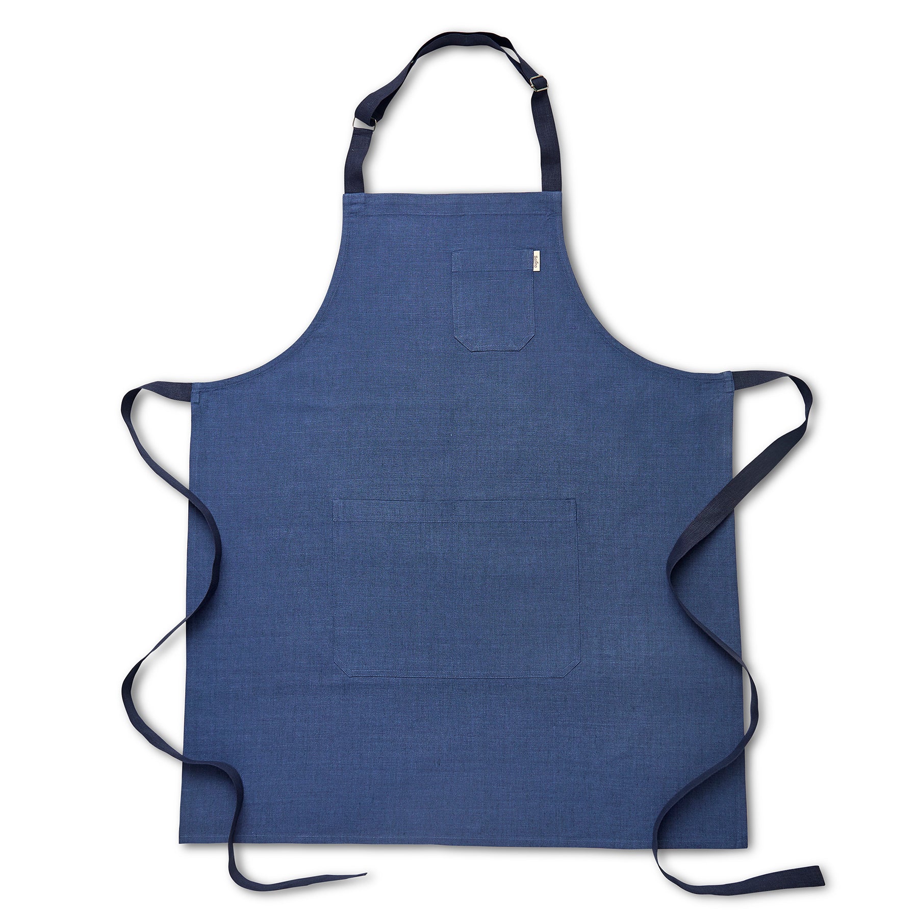 Blue Apron with Navy Tie
