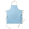 Light Blue Apron with Ivory Tie