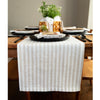 Natural and White Amalfi Stripe