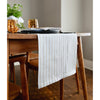 Natural and White Amalfi Stripe