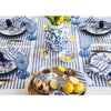 Navy and White Amalfi Stripe