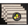 Black and Natural Cabana Stripe