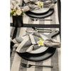 Black and Natural Cabana Stripe