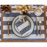 Navy & White