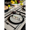 Black and Natural French Stripe