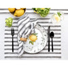 Black & White Capri Stripe