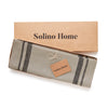 Black and Natural French Stripe
