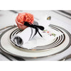 Black and White French Stripe