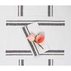 Black and White French Stripe