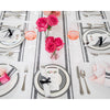 Black and White French Stripe